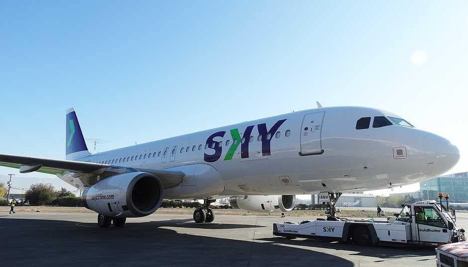 SKY recibe el primer avión con su nueva imagen corporativa