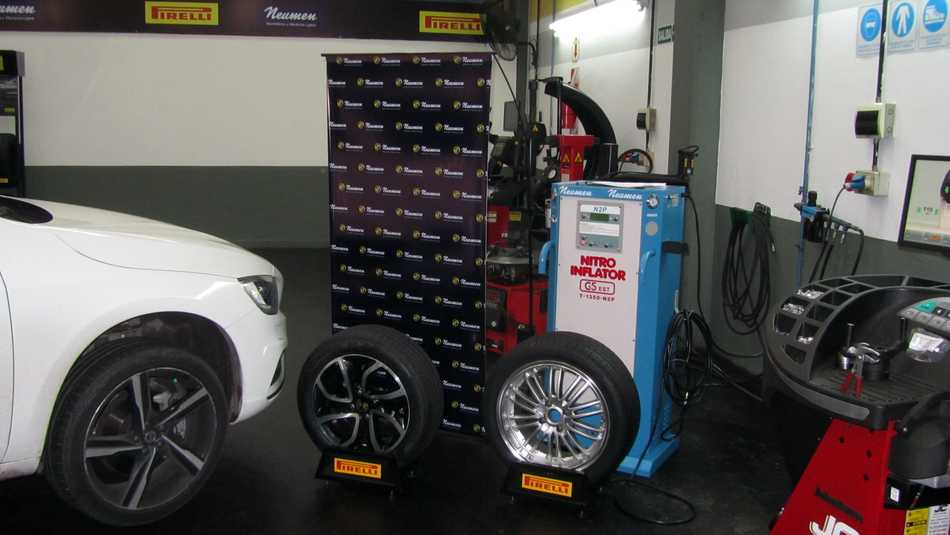 Neumen presenta en el único sistema de inflado de neumáticos con nitrógeno