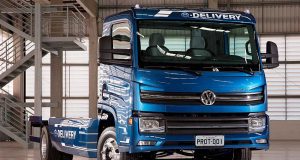 Fenatran 2017: Volkswagen presentó el e-Delivery, su primer camión eléctrico