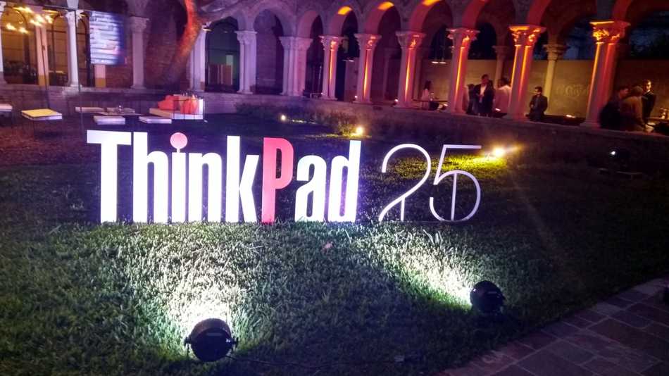 Lenovo celebró los 25 años de su emblemática ThinkPad