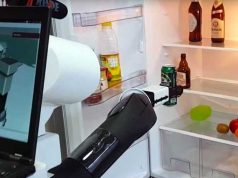 Robot que busca la cerveza preferida en la heladera y la trae