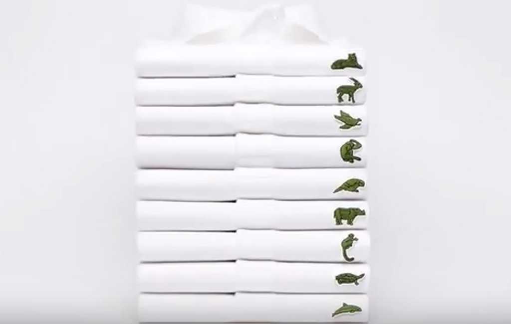 Lacoste se queda sin logo para concienciar sobre las especies en peligro de extinción