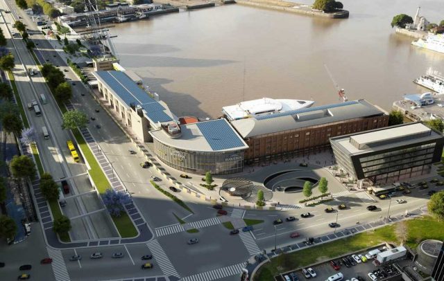 Buquebus puso en funcionamiento central de energía solar en su Terminal de Puerto Madero