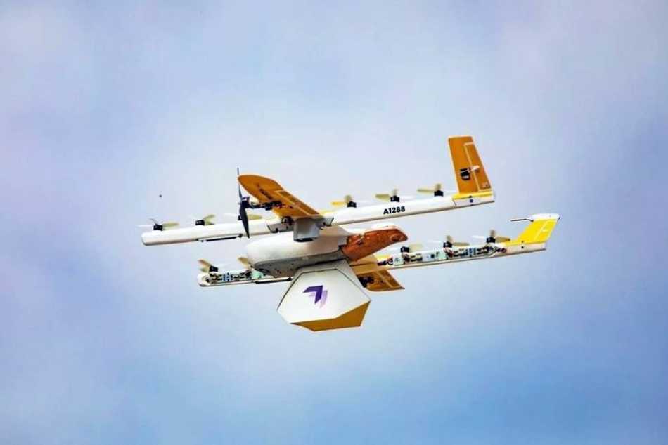 Wing, el “dron delivery” de Google que reparte medicamentos y comida en la pandemia