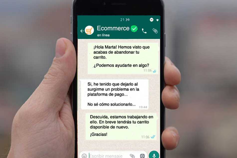 Chats por Whatsapp entre usuarios y empresas crecieron 500% en abril
