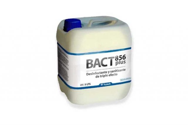 Sui Color ofrece Desinfectante Bact 856 Plus, Barbijos, Máscaras de protección facial y Antiparras como pre vención del Covid-19