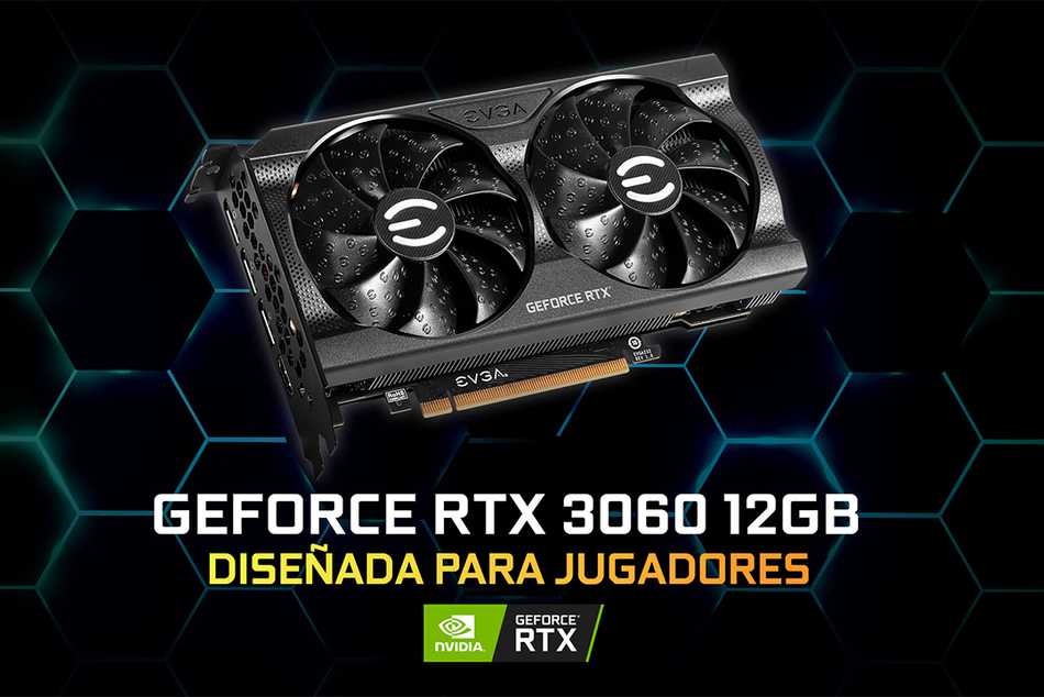 EVGA presenta sus GeForce RTX 3060 12GB XC y XC Black