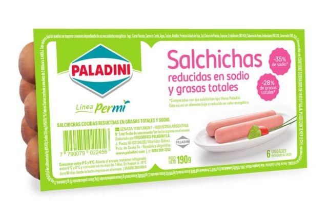 Paladini presenta sus nuevas salchichas reducidas en sodio y grasas
