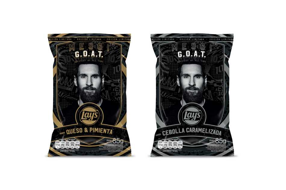 Messi se adueña de los empaques de los nuevos sabores de LAY’S