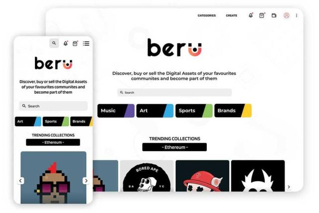Llega Beru, el Marketplace de activos digitales que busca simplificar la adopción de la web3