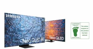 Samsung Neo QLED 2023: Reducción de CO2 certificada por Carbon Trust