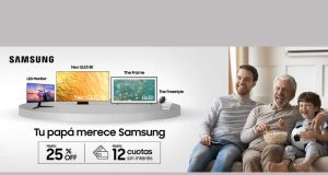 Celebrá a papá con hasta 12 cuotas sin interés en Samsung