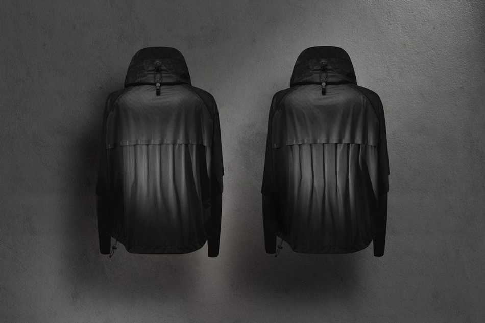 Nike presenta su nueva campera interactiva con tecnología Aerogami